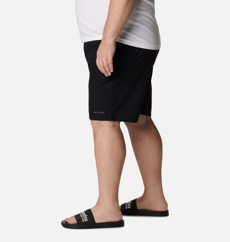 Men's Columbia Summertide Stretch Shorts Black | Plus Size CA-B6435